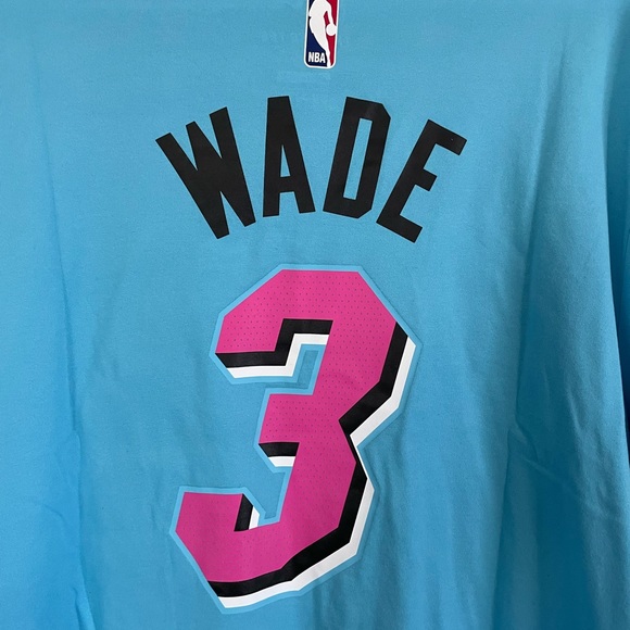 Nike Miami Heat Miami Vice Dwayne Wade Shirt - Picture 3 of 6
